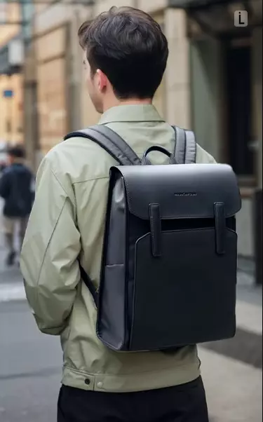 Mark Ryden MR6602 Tas Ransel Backpack Laptop pria 15.6 Inch - BLACK