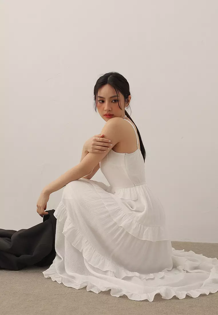 Tiered Ruffle Maxi Dress