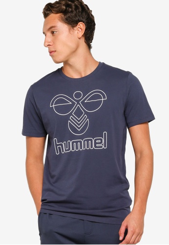 Hummel blue Peter Short Sleeve T-Shirt FB133AA97A7E5CGS_1