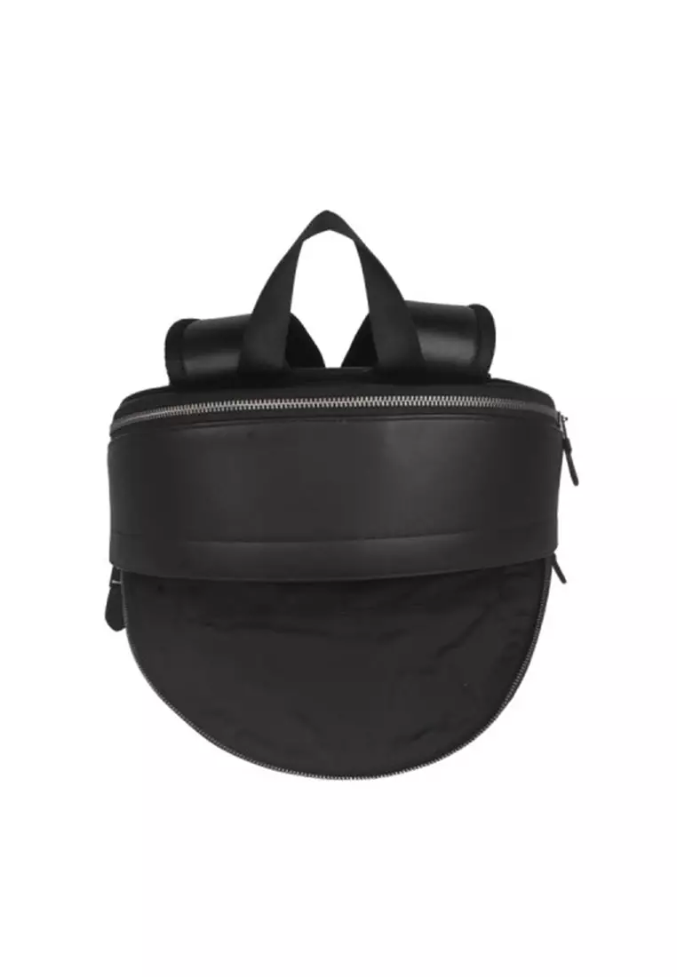 West Backpack In Signature Canvas With Varsity Stripe CV922