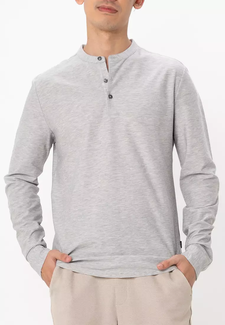 Henley shirt malaysia shop