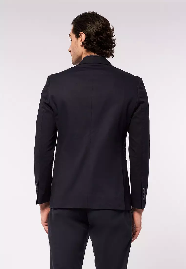 Slim Fit Long Sleeve Blazer