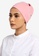 ELLE pink Ell Inner Hijab Cap Hpn Knt 21ABDAAA1794C1GS_1