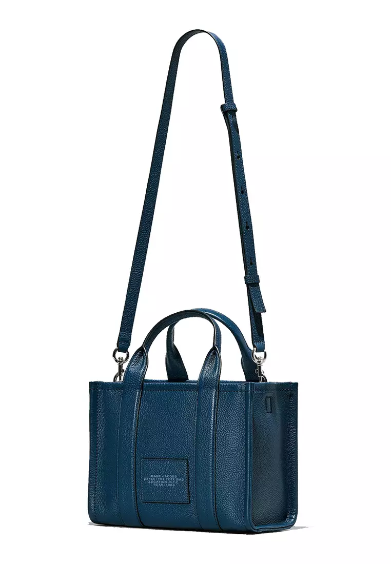 The Leather Small Tote Bag Traveler Tote Blue Sea H009L01SP21
