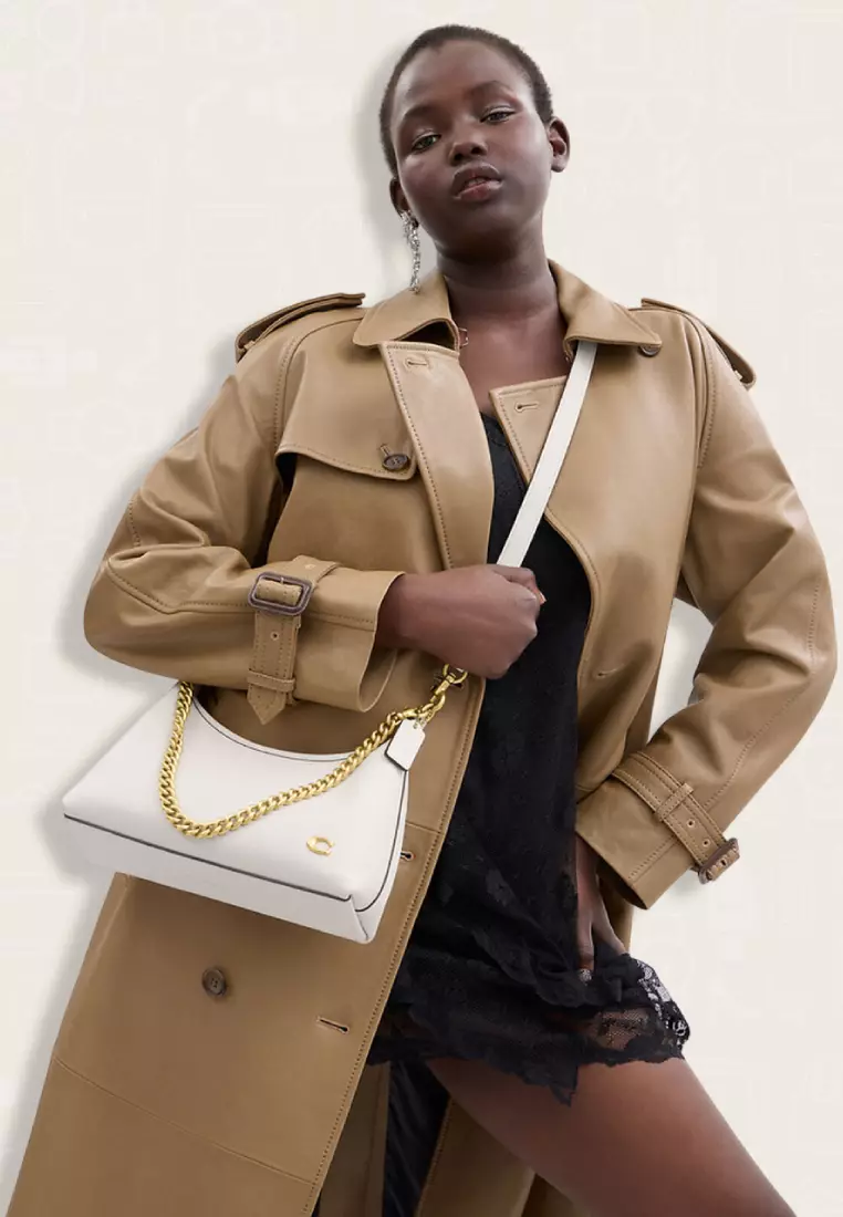 Coach Juliet Shoulder Bag 25 Chalk