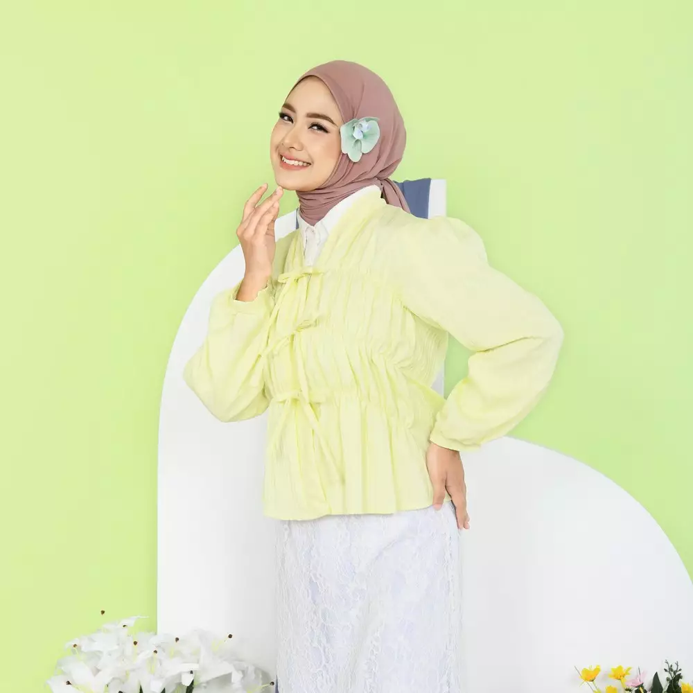 Cesya Outer Kerut - Soft Lemon M19716 R43S6