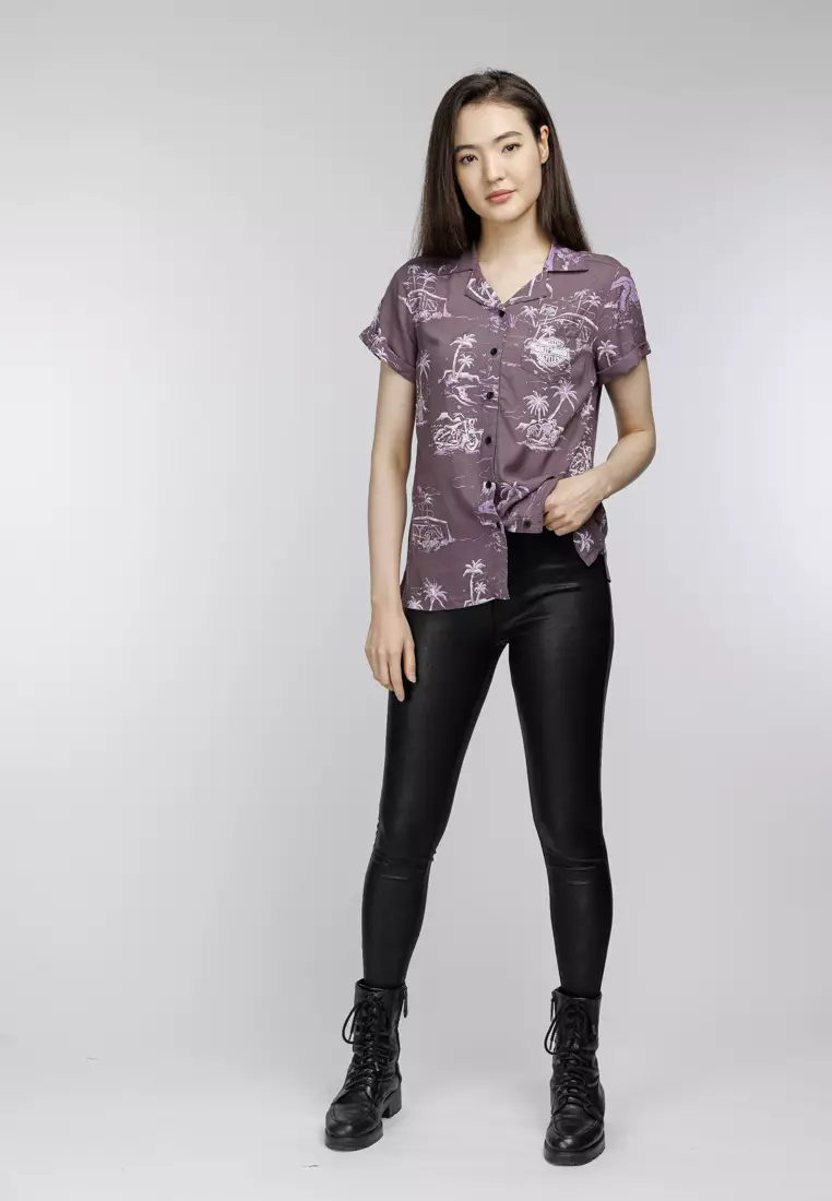 Harley-Davidson Aloha Shirt