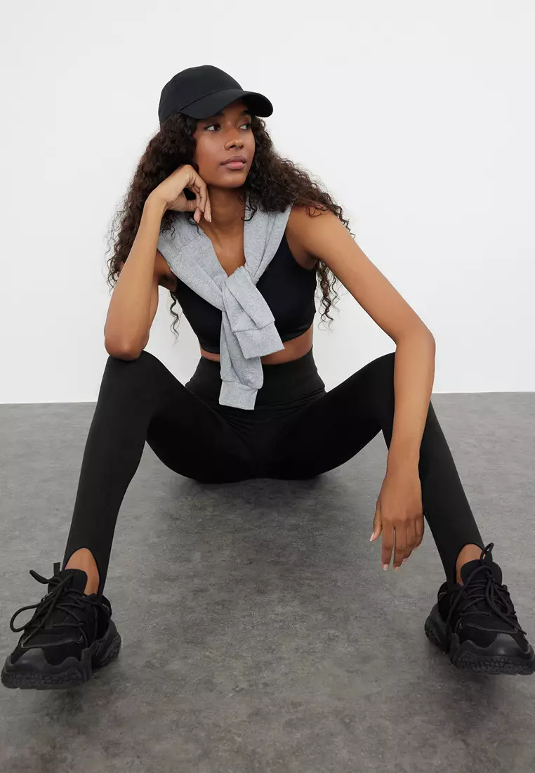 Brushed Soft Fabric Füzo Full Length Yoga Sports Leggings