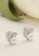 ZITIQUE silver Women's Little Bee Pearl Earrings - Silver 287B7AC75B7BB2GS_4