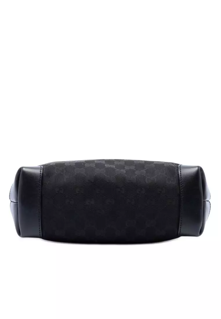 Pre-Loved Gucci Gg Canvas Web Crossbody