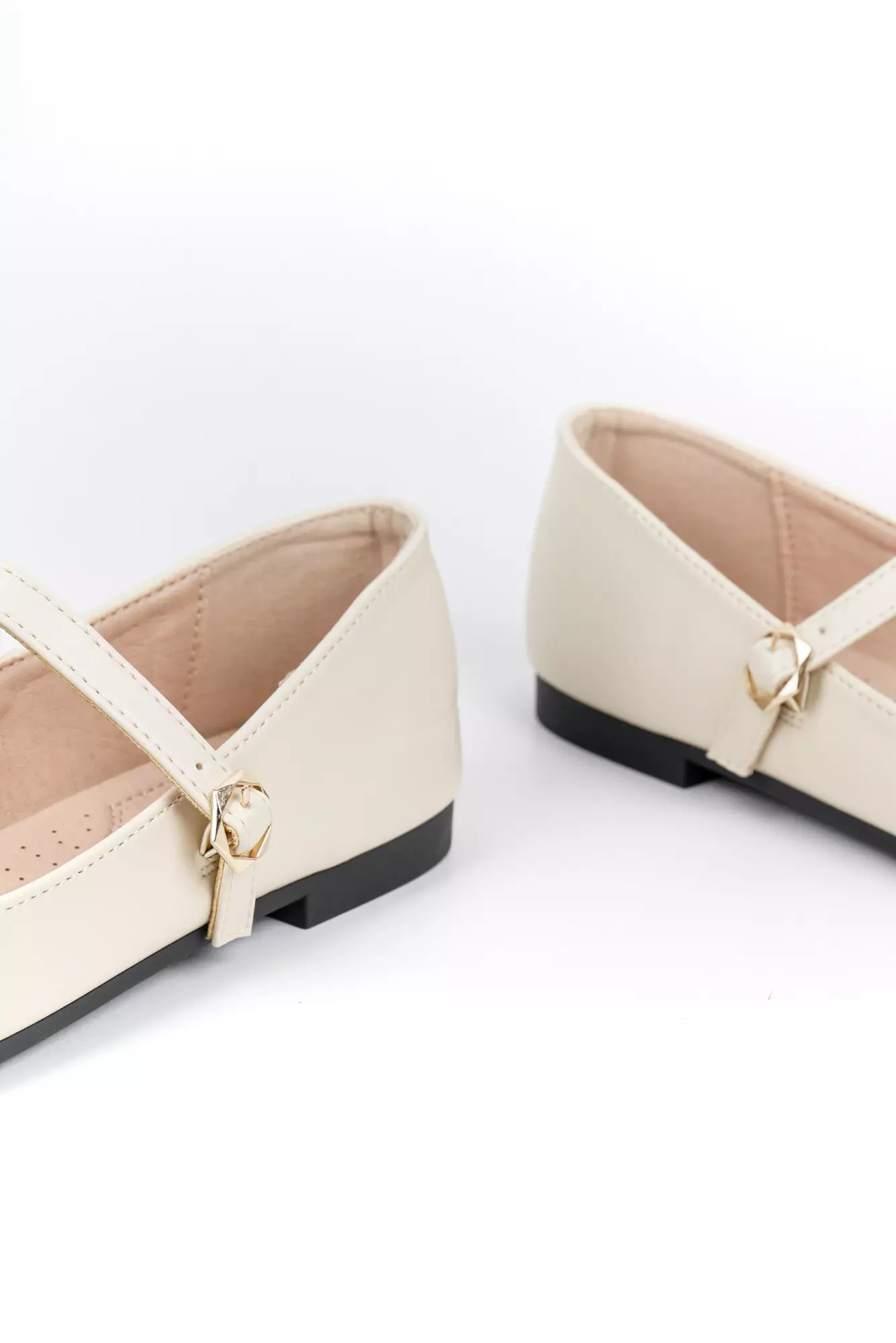 Blow BLNW 0101 Ariel Mary Jane Flats Shoes Wanita Sepatu Hitam Balet Women Shoes