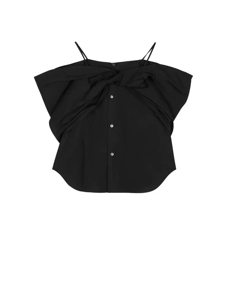 JNBY Women's Shirt Bow Strapless Vest