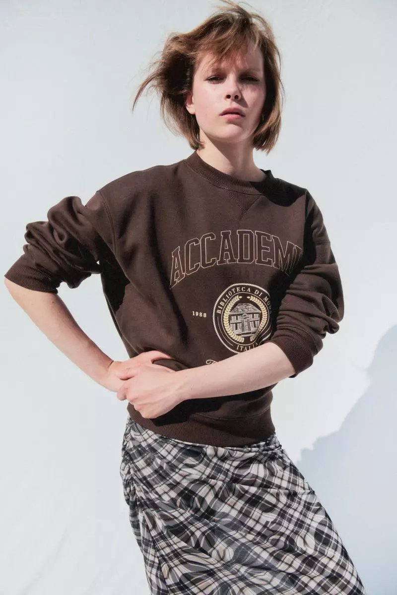 Text-motif sweatshirt