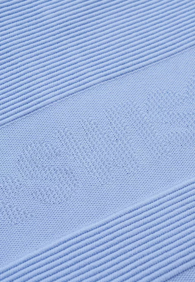 MEN'S LOGO COLOR BLOCK KNIT PATCHWORK JACKET