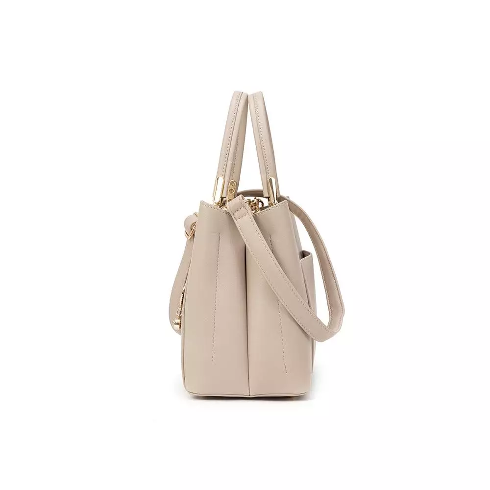 En-ji Hyoju Handbag - Almond