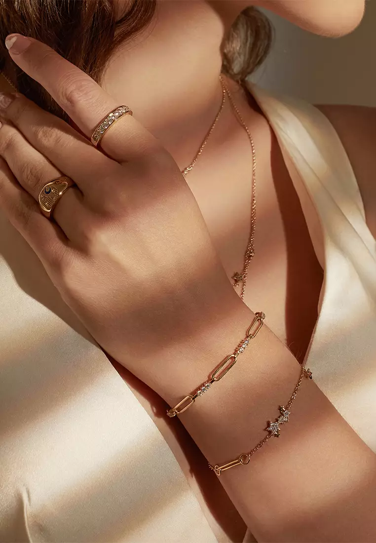 Wanderlust + Co Belle Curb Chain Bracelet