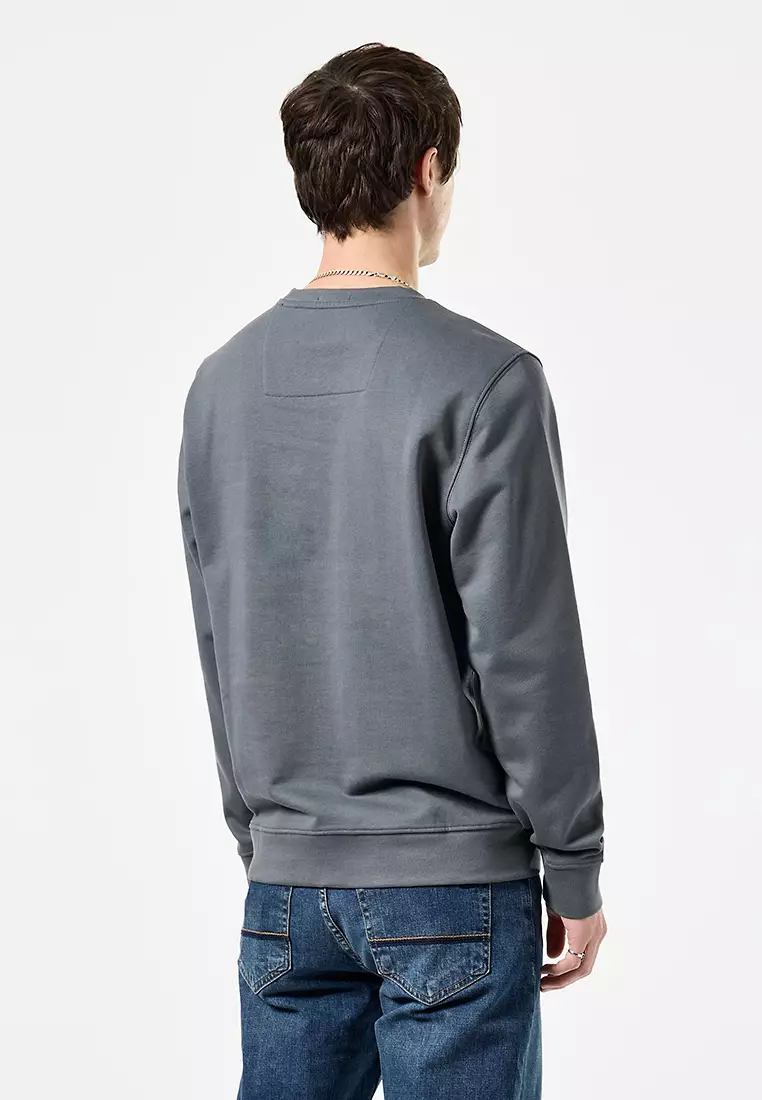 MENS ZINC FERRER BADGE SWEAT