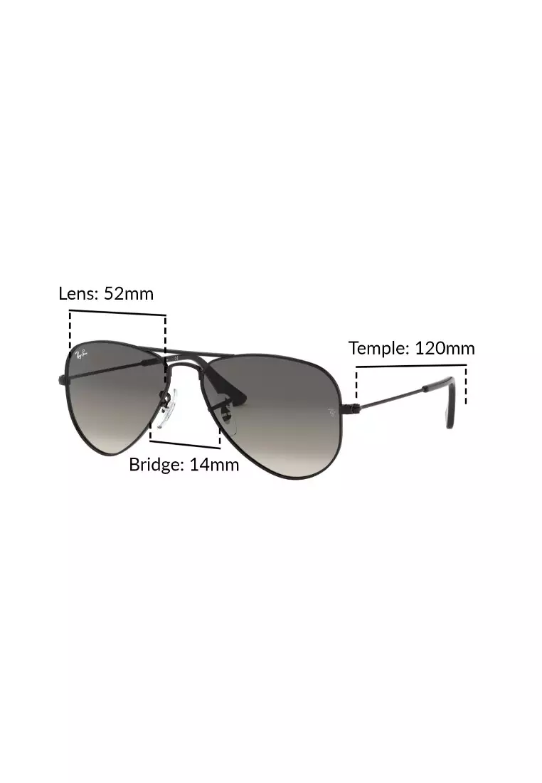Buy Ray-Ban Ray-Ban Junior Aviator RJ9506S 220/11 Unisex