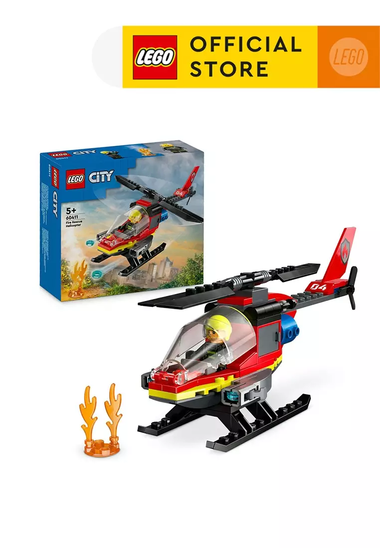 Buy LEGO LEGO City Fire 60411 Fire Rescue Helicopter Building Set