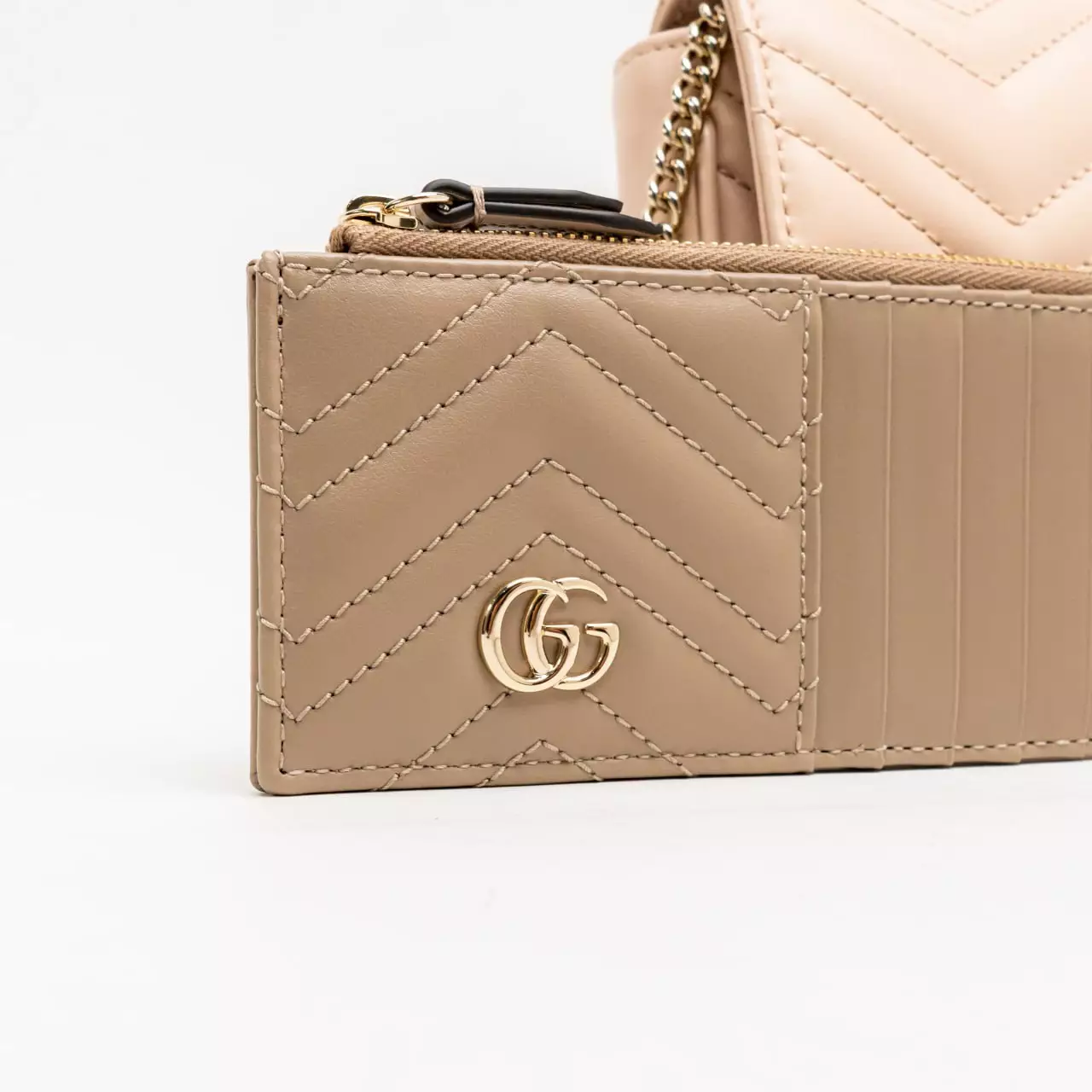 Jual Gucci GG Marmont Matelasse Chain Small Shoulder Bag Light