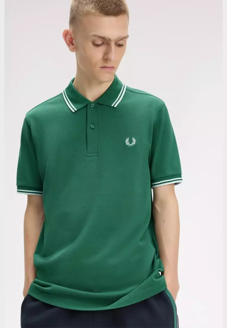 Buy Fred Perry Fred Perry M3600 The Twin Tipped Fred Perry Shirt (Sport ...
