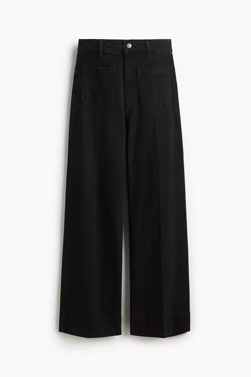 Wide High Jeans