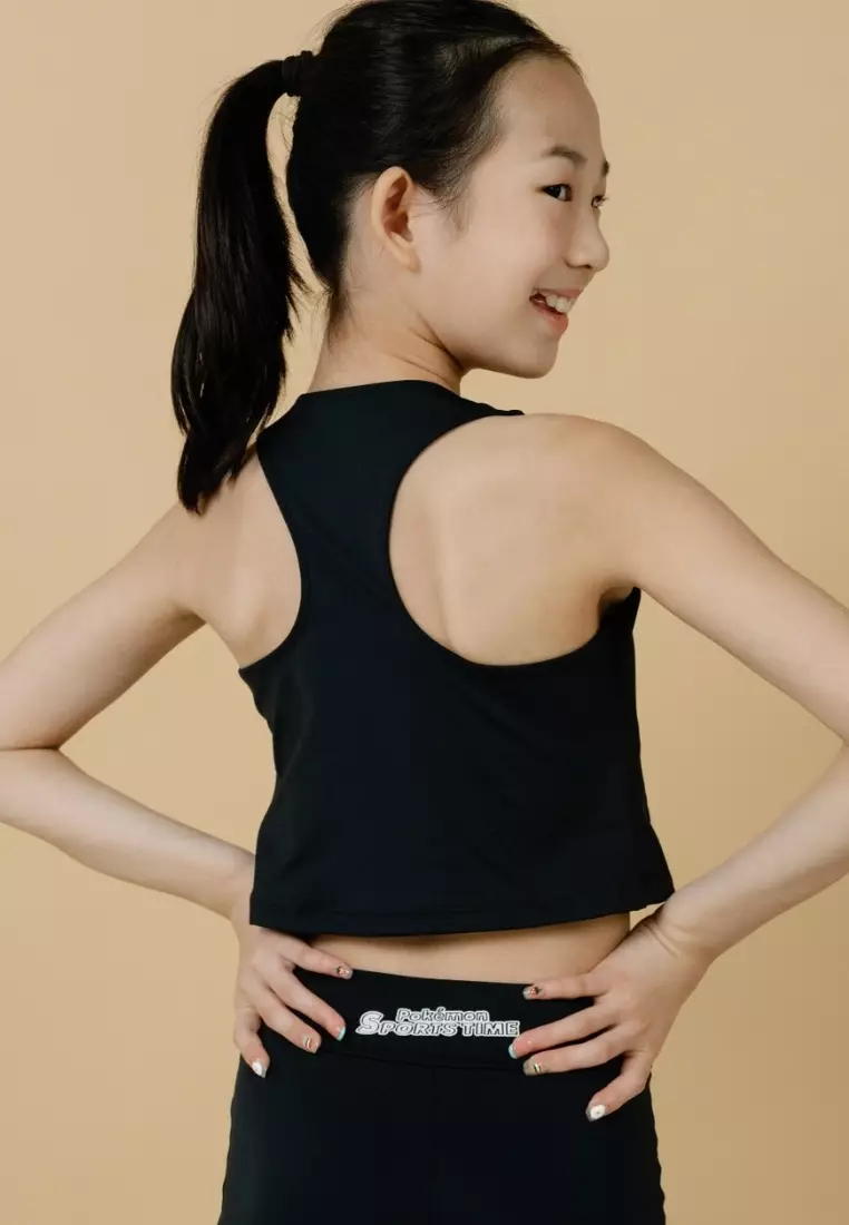 Pokémon Crop Tank - Black