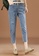 A-IN GIRLS blue Elastic Waist Embroidered Jeans 88136AA9A821C4GS_3