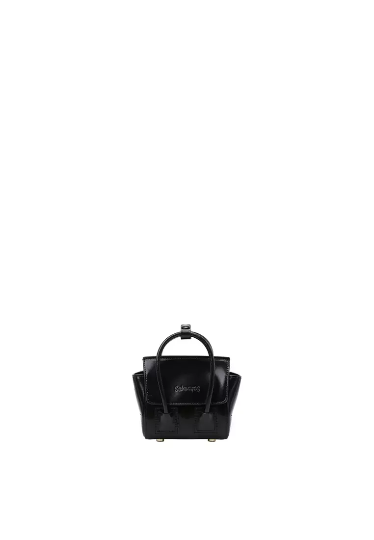 [Online Exclusive] UNNI Nano Top Handle Bag - Black