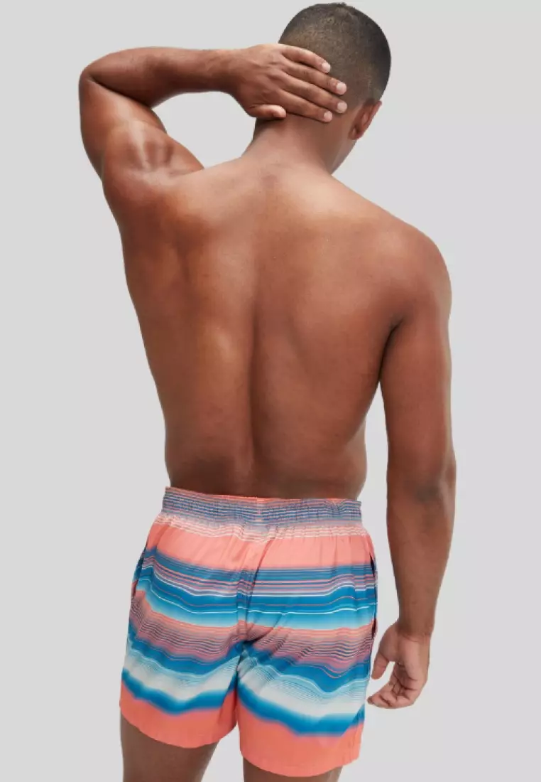 Allover Sailboat Printed Leisure 16" Watershort