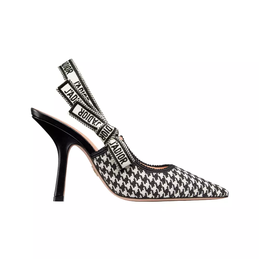 Jual Christian Dior Christian Dior Slingback Pump Heels Embroidered