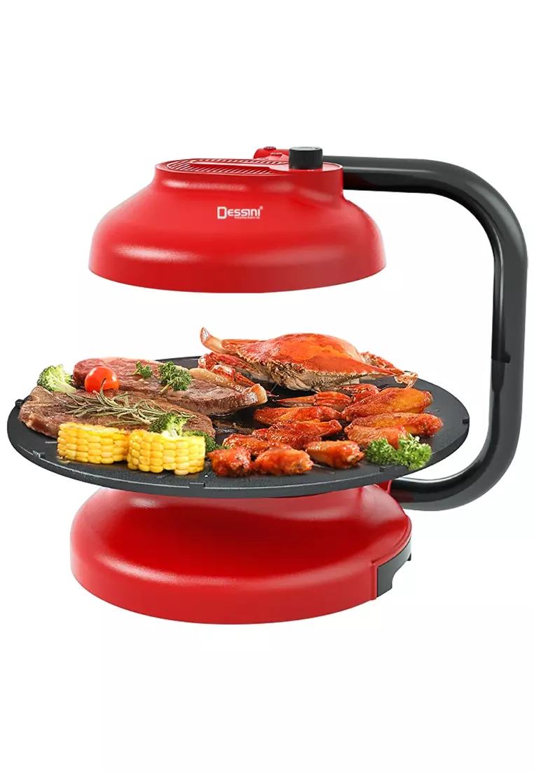 Buy DESSINI DESSINI ITALY Infrared Electric BBQ Grill Steak Frying Pan