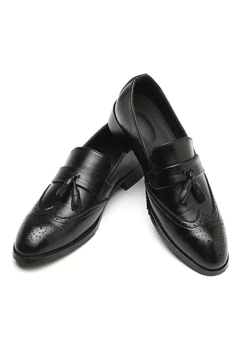 Galliano Tassel Synthetic Leather Brogues WZWH-B07