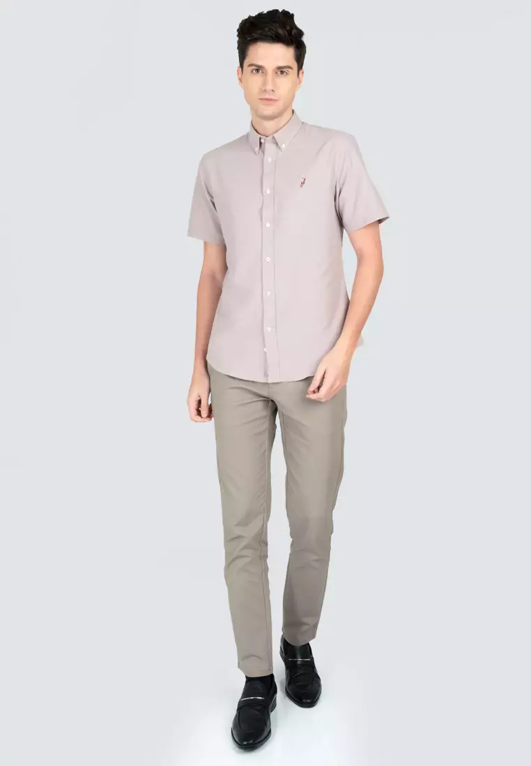 Polo Haus - Men’s Cotton Mix Signature Fit Short Sleeve MBSSVB008