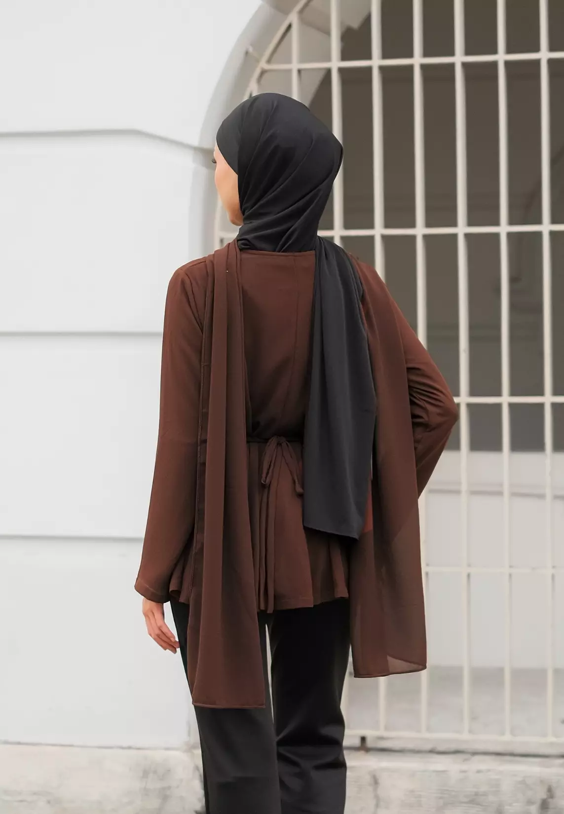 Adeline Blouse - Coffee