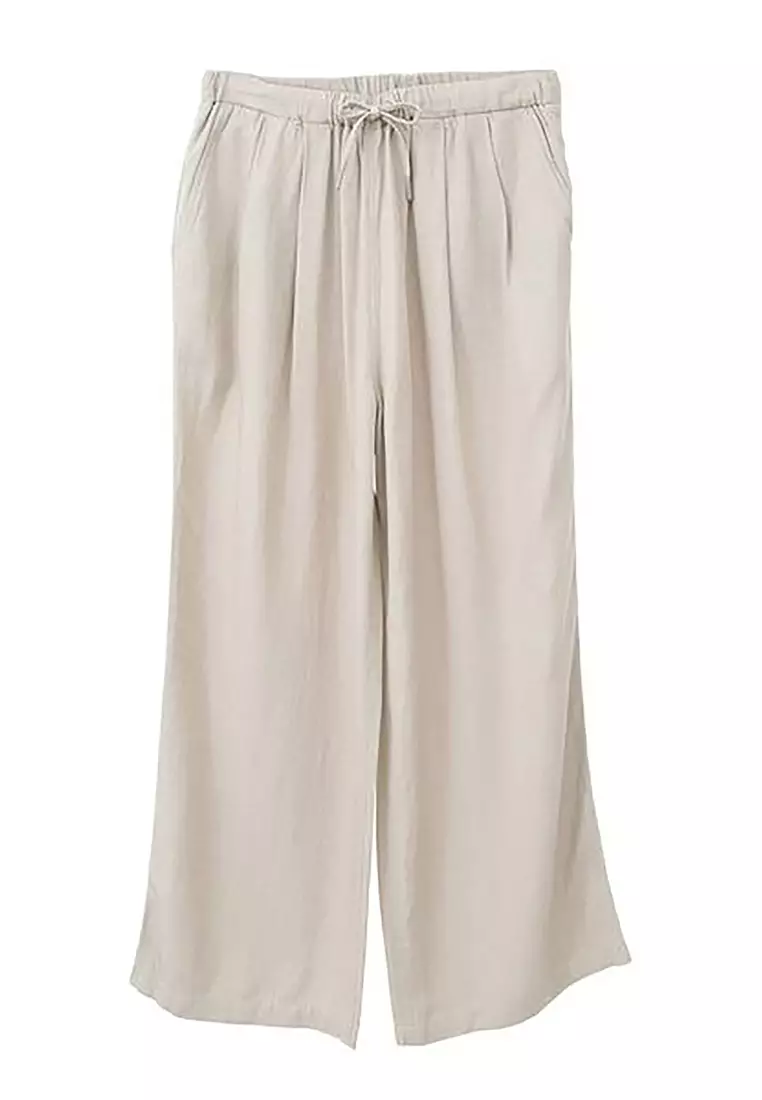 American Holic - Nire Linen Wide Pants