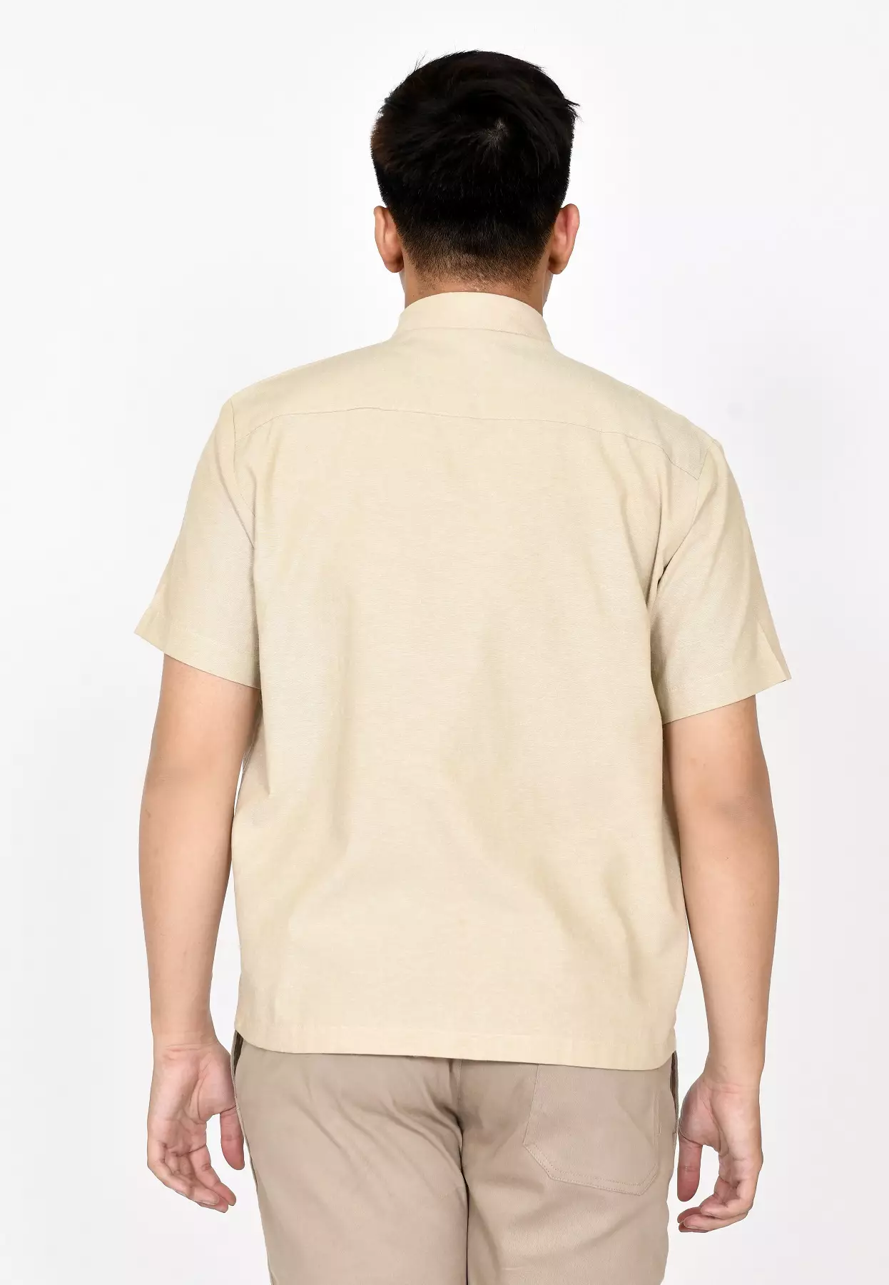 Kemeja Polos S/S Pria
