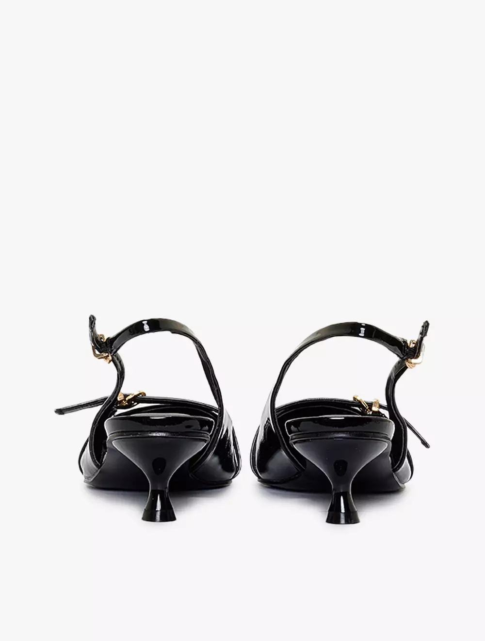 Payless Chrissie Womens Karter Kitten Heels - Black_04