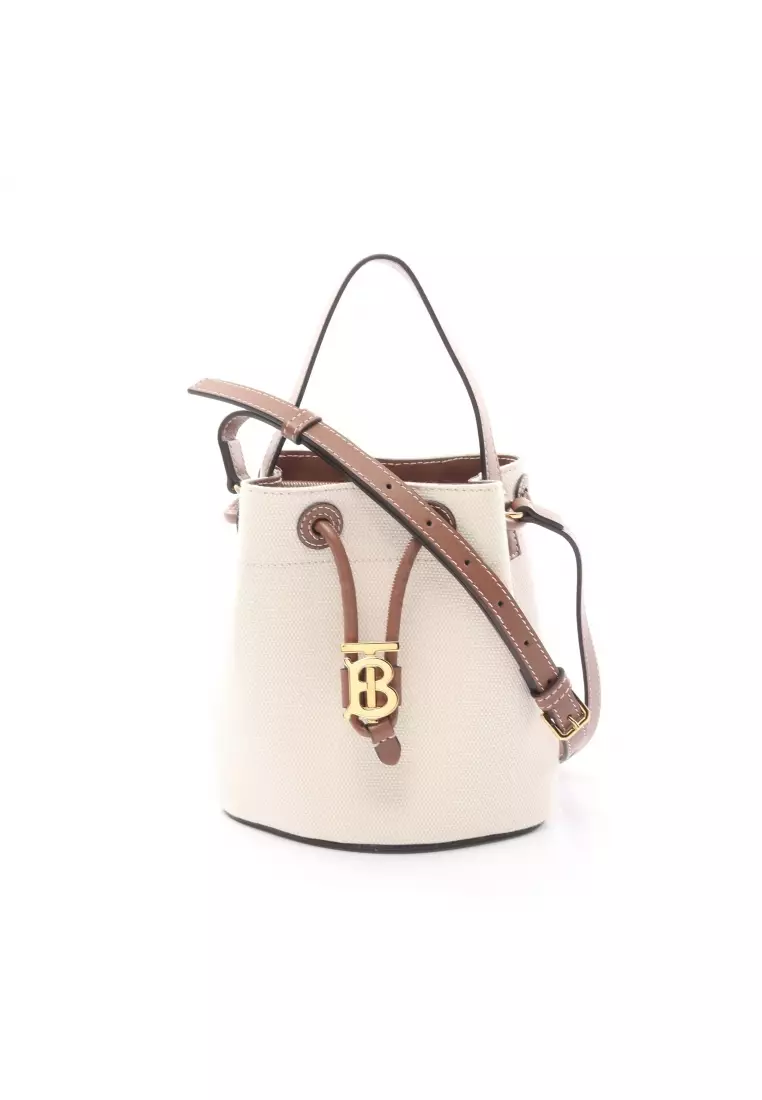 Burberry bucket bag outlet canvas