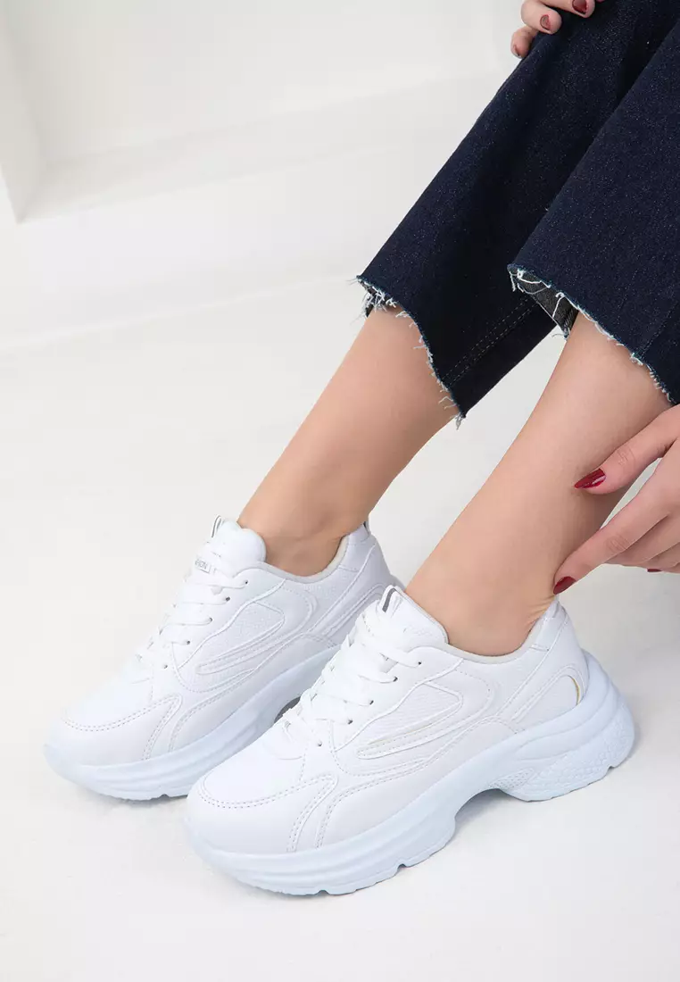 White-C Women's Sneakers 18802