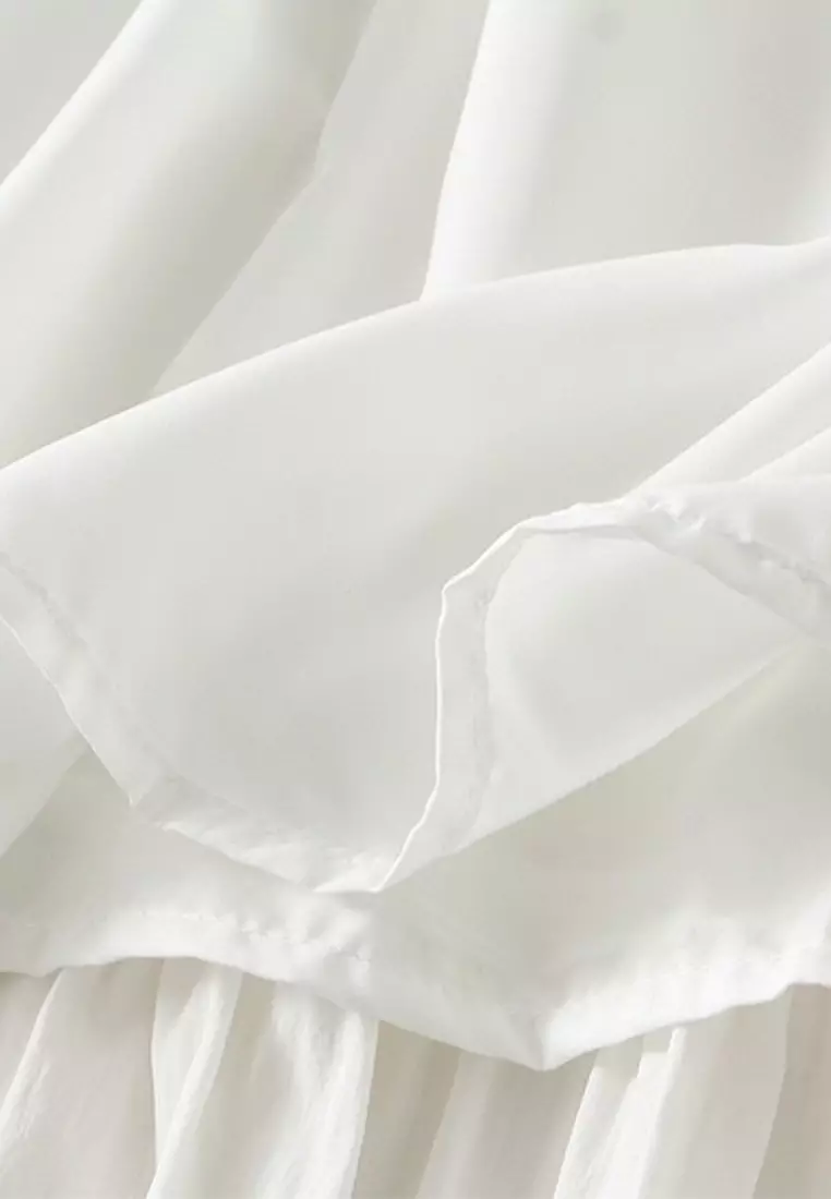 Gentle Style Patchwork Cake Skirt AF0532