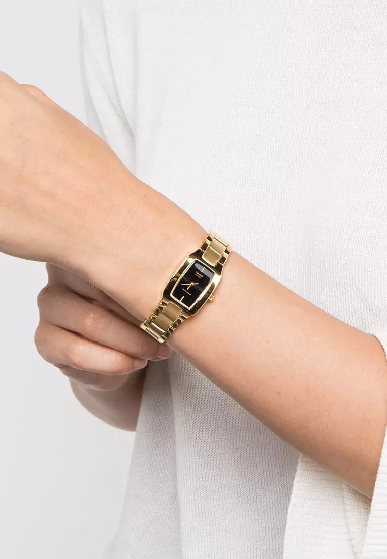 Jual Casio Casio - Jam Tangan Wanita - Gold - Stainless Steel Bracelet - LTP -1165N-1CRDF Original 2025 | ZALORA Indonesia ®