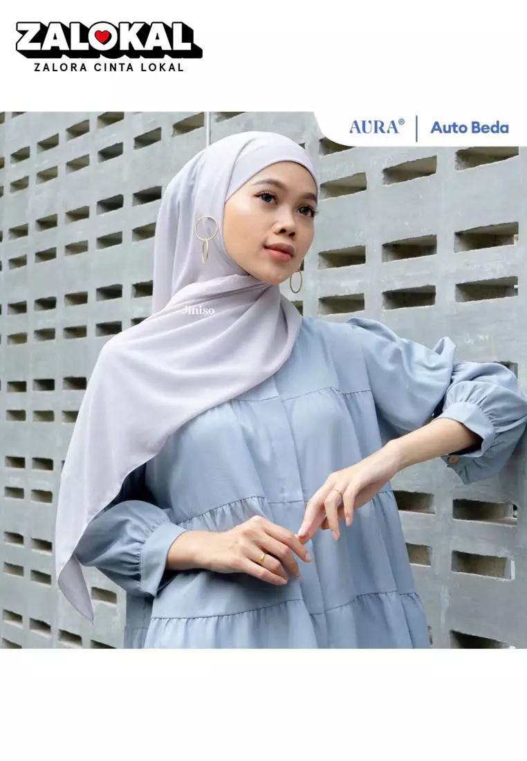 AURA Active Hijab Pashmina Shawl