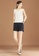 A-IN GIRLS navy Elastic Waist Striped Shorts 75AF1AA257CD1DGS_5