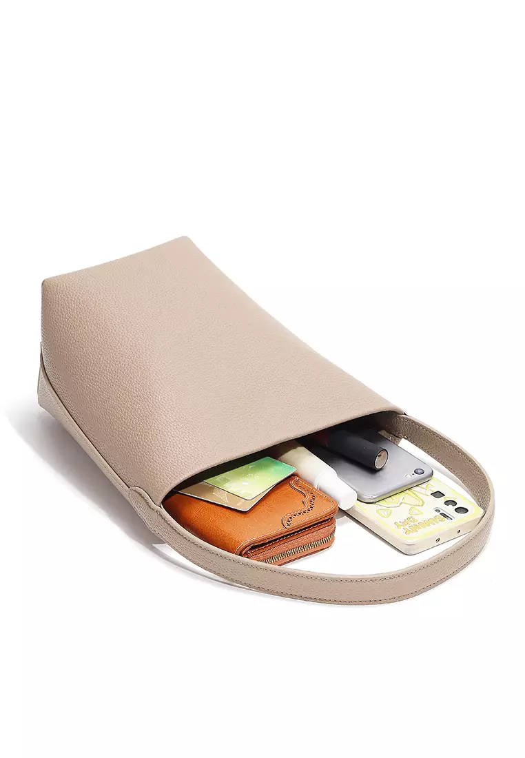 頭層牛皮水桶包 DL2312