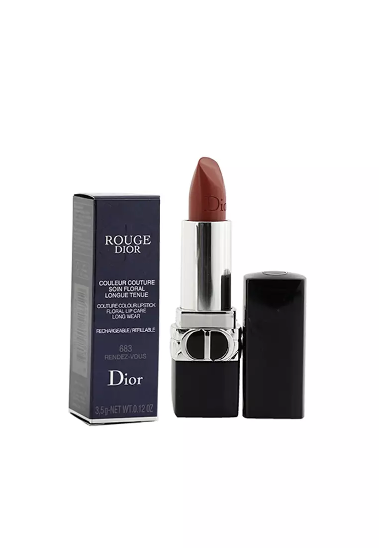 Discount on Christian Dior  shoes - SKU: Christian Dior - Rouge Dior Couture Colour Refillable Lipstick - # 683 Rendez-Vous (Satin) 3.5g/0.12