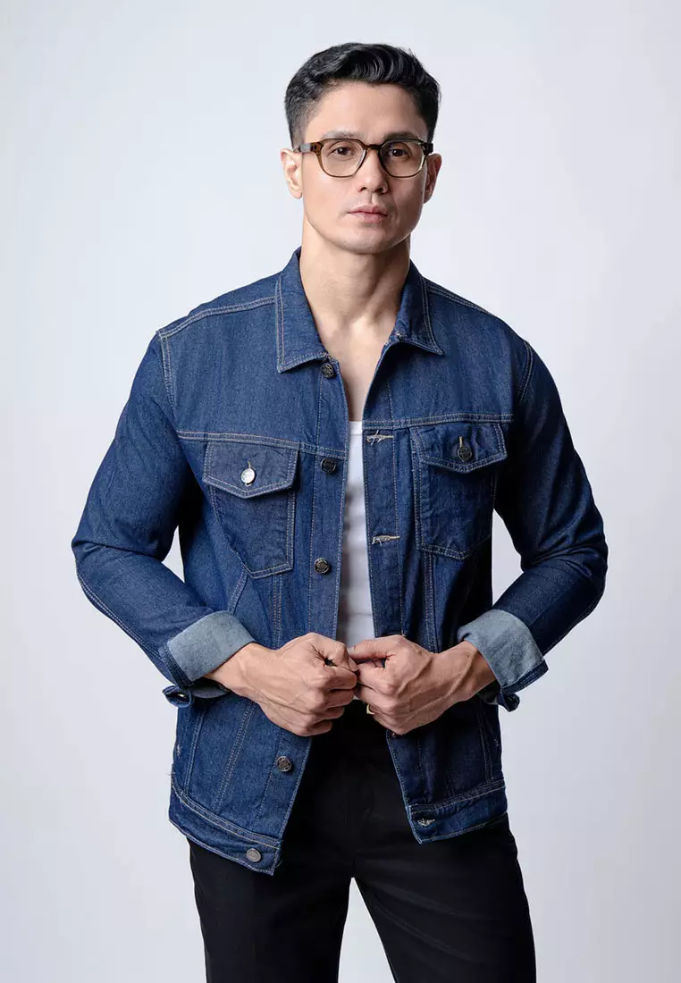 Jacket Jeans Indigo Blue Premium