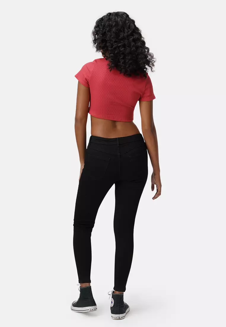 Skinny Jeans with Ripped Details
