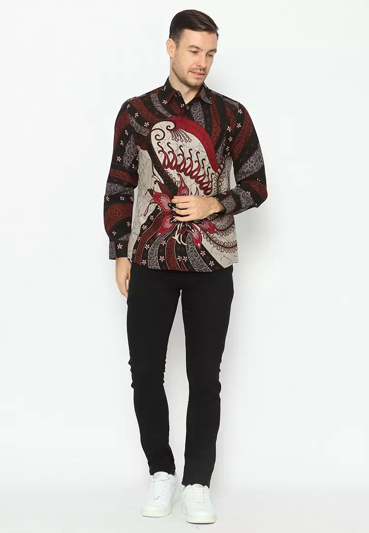 HEM PANJANG AKSA BATIK BHUMI BUNGA