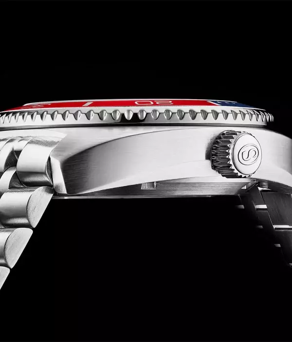 Jam Tangan Pria Automatic Diver Analog Stuhrling Depthmaster 1008-03 45mm